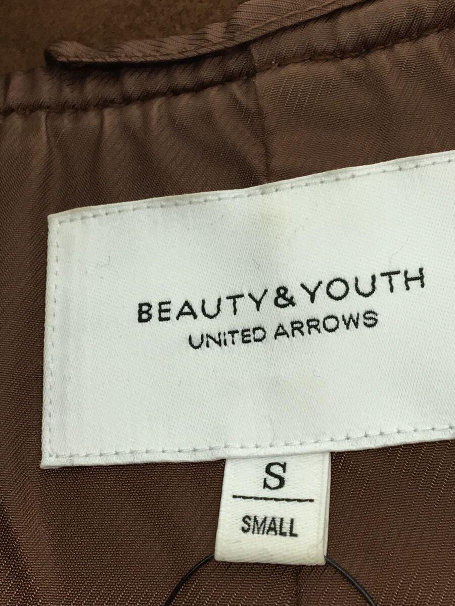 BEAUTY&YOUTH UNITED ARROWS◆ダッフルコート/S/ウール/BRW/1625-139-3860_画像3