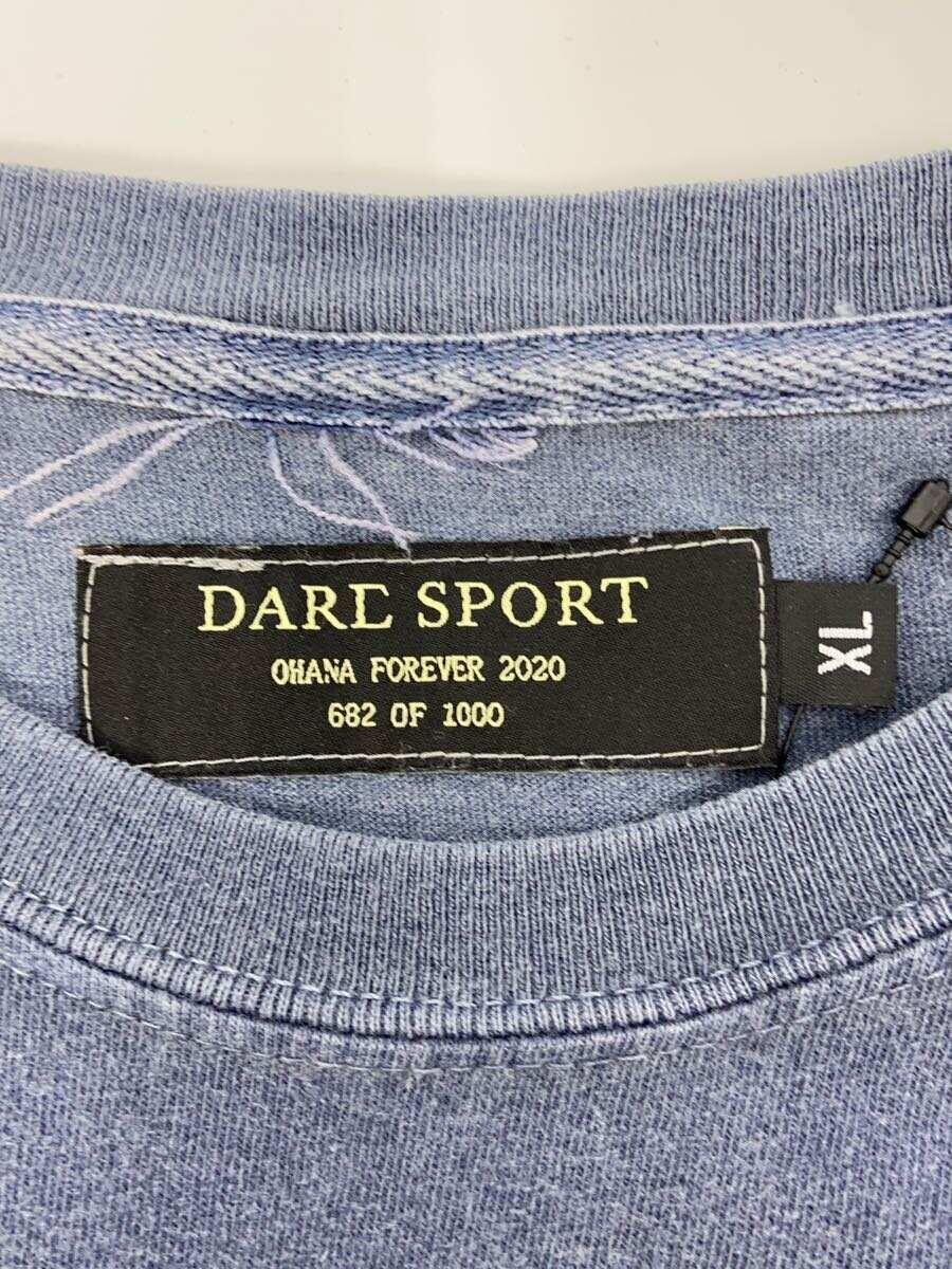 DARCSPORT◆Tシャツ/XL/-/NVY/プリントの画像3