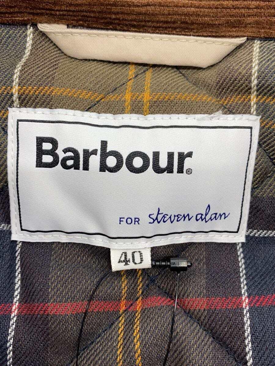 Barbour◆ジャケット/40/ナイロン/BEG/2002278/20AW/×Steven Alan/別注/ファイヤーマンジ_画像3