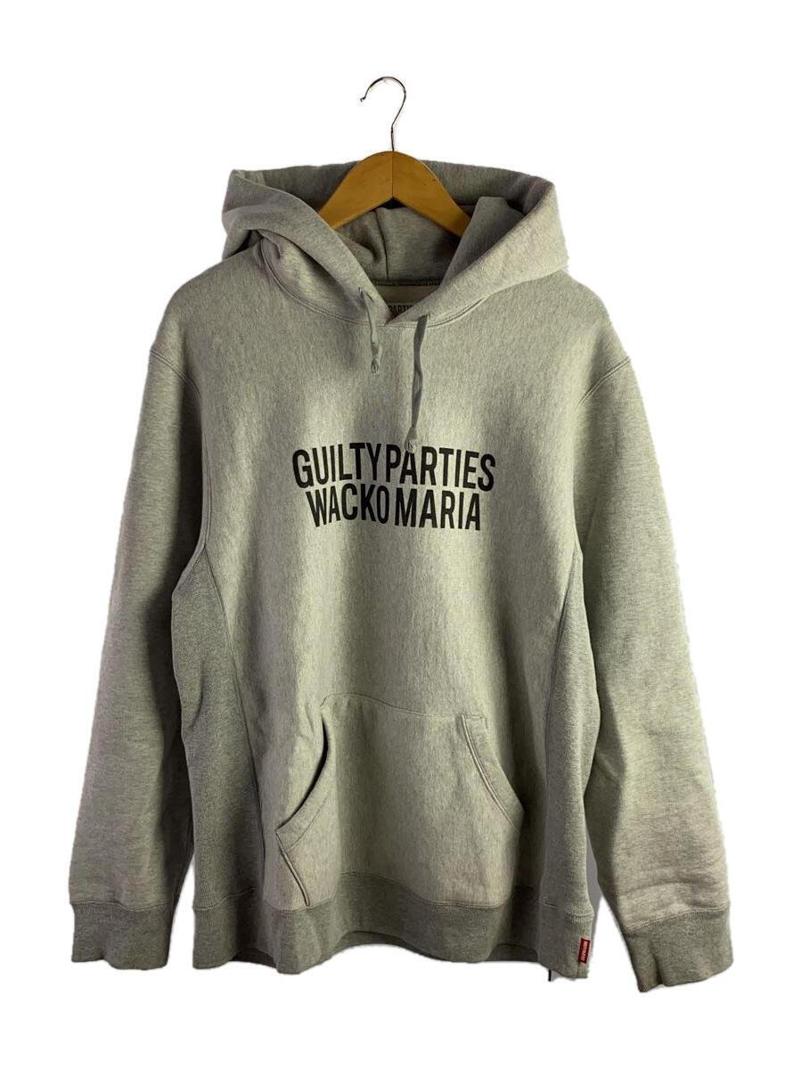 WACKO MARIA◆パーカー/XL/コットン/GRY/無地/GP-H0001-BLANKLINE