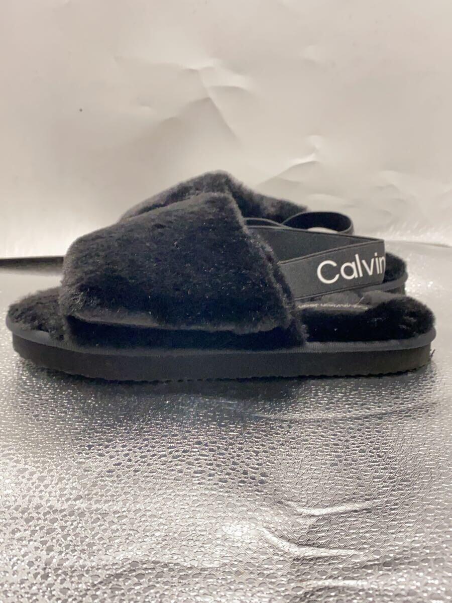 Calvin Klein◆サンダル/23.5cm/ブラック