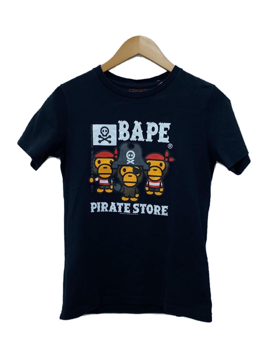 A BATHING APE◆A BATHING APE /Tシャツ/S/コットン/ブラック_画像1