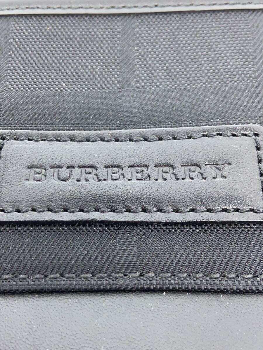 BURBERRY◆バッグ/-/BLK_画像5