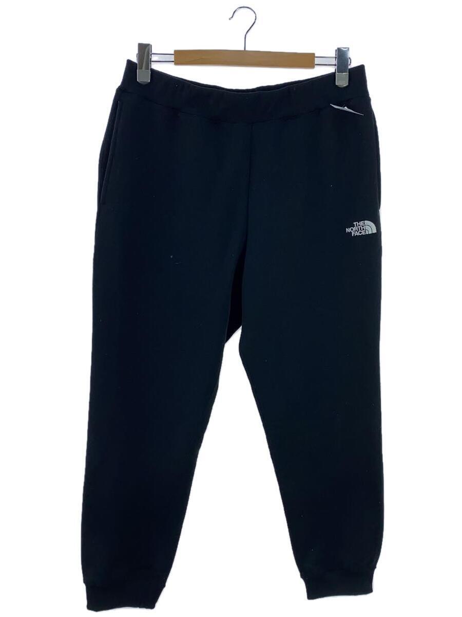 THE NORTH FACE◆HEATHER SWEAT PANT_ヘザー スウェットパンツ/XL/ポリエステル/BLK