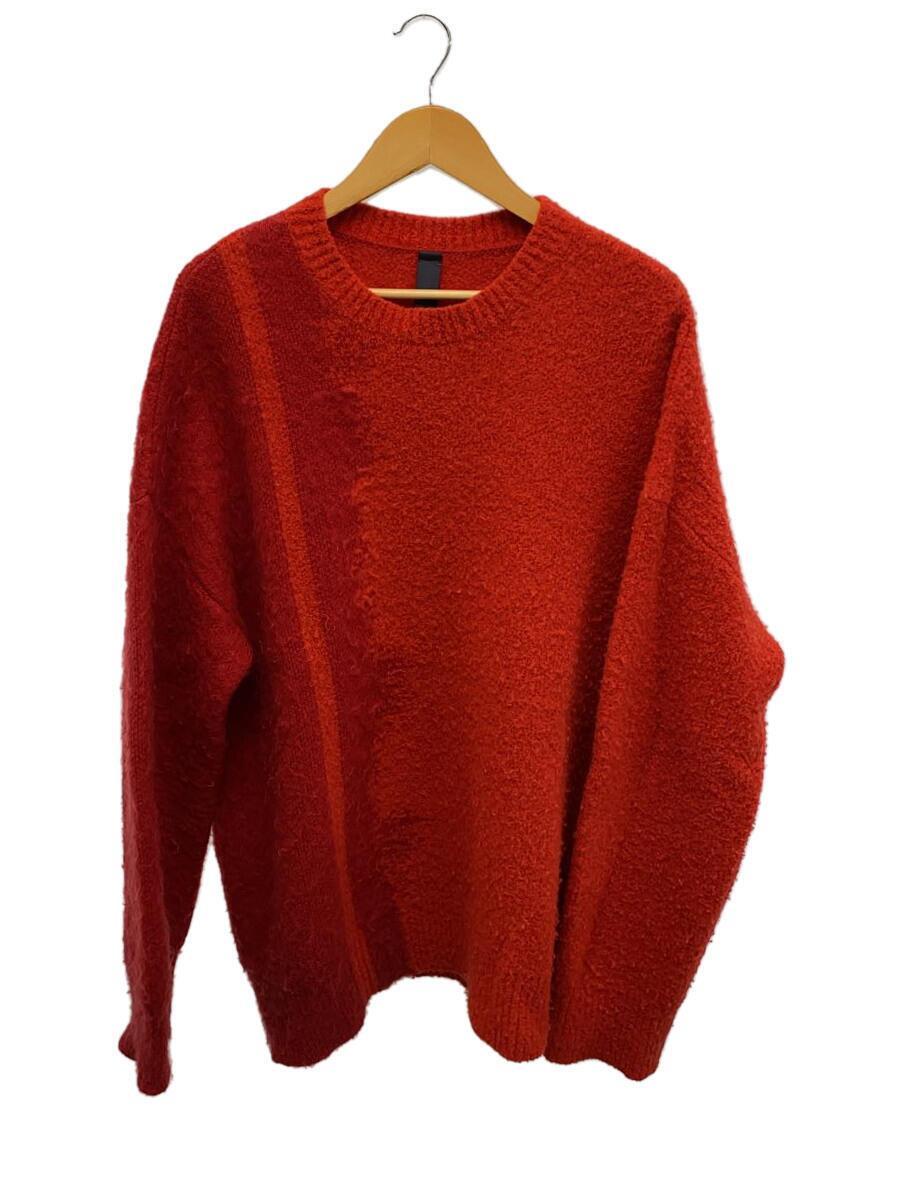 SHINYA KOZUKA◆セーター(厚手)/L/アルパカ/RED/2102SK59