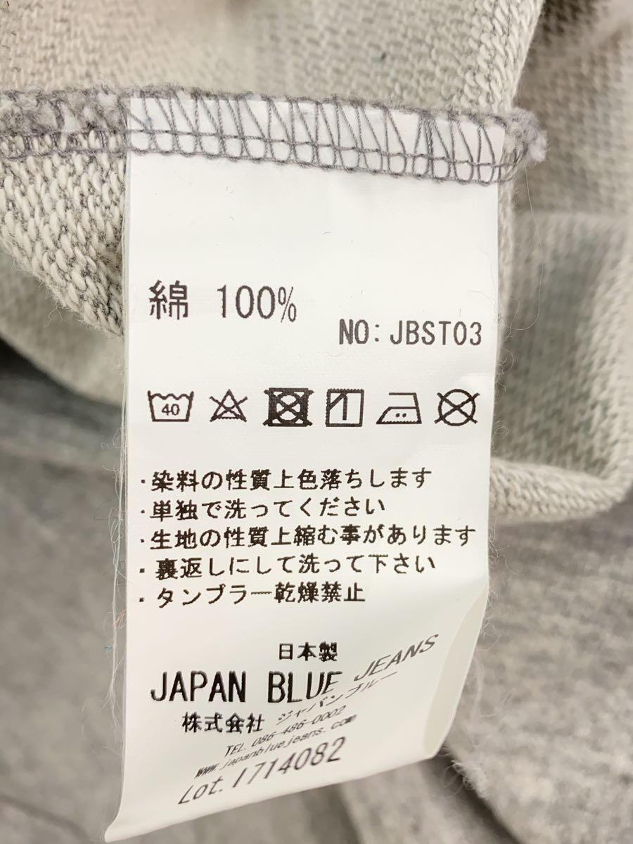 JAPAN BLUE JEANS◆長袖Tシャツ/M/コットン/GRY/無地/JBST031717042_画像4