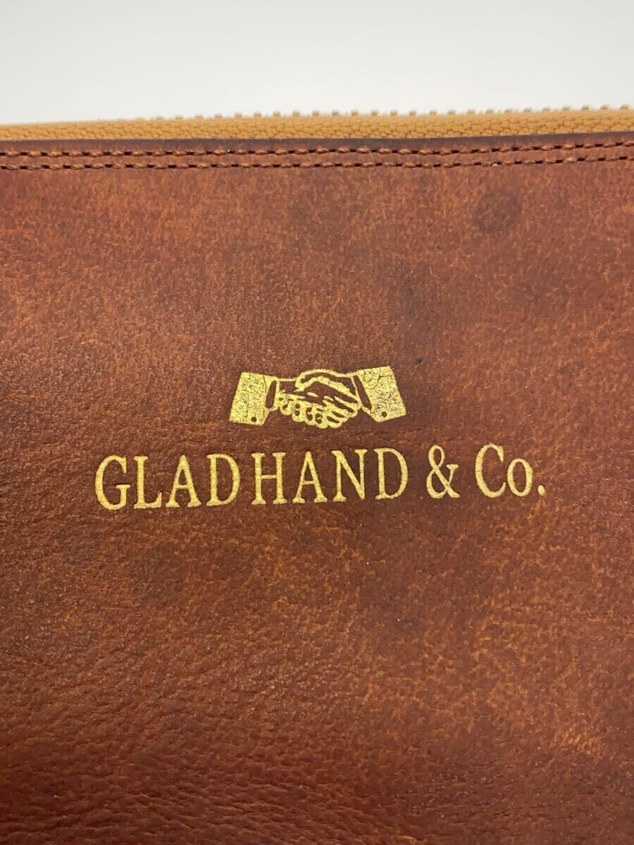 GLAD HAND◆長財布/レザー/BRW/無地/メンズ_画像3