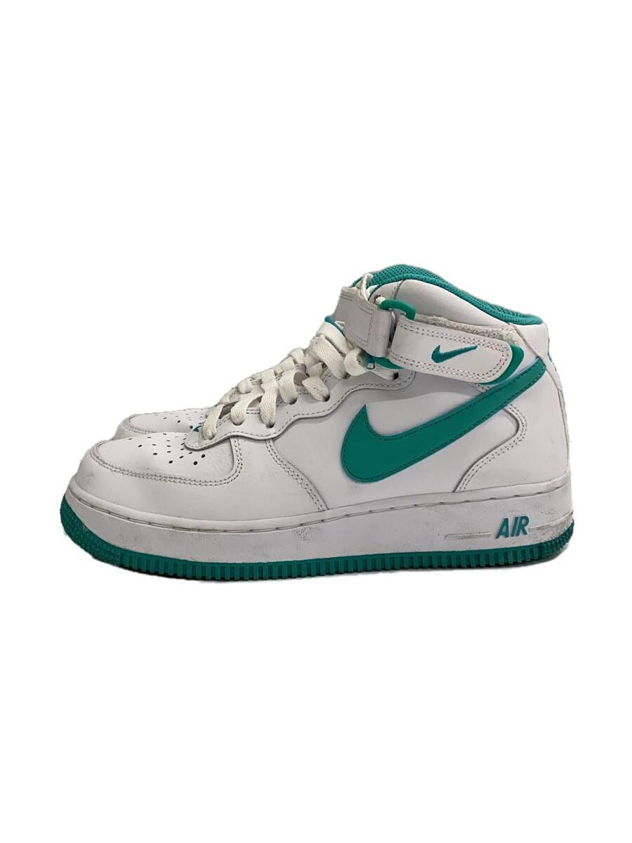 NIKE◆AIR FORCE 1 MID_エアフォース 1 ミッド/24cm/WHT_画像1