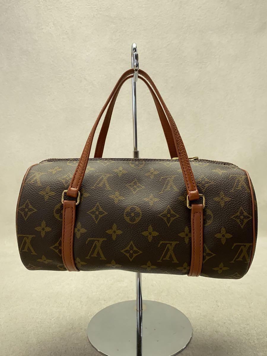 LOUIS VUITTON◆パピヨン26_モノグラム・キャンバス_BRW/PVC/BRW_画像3