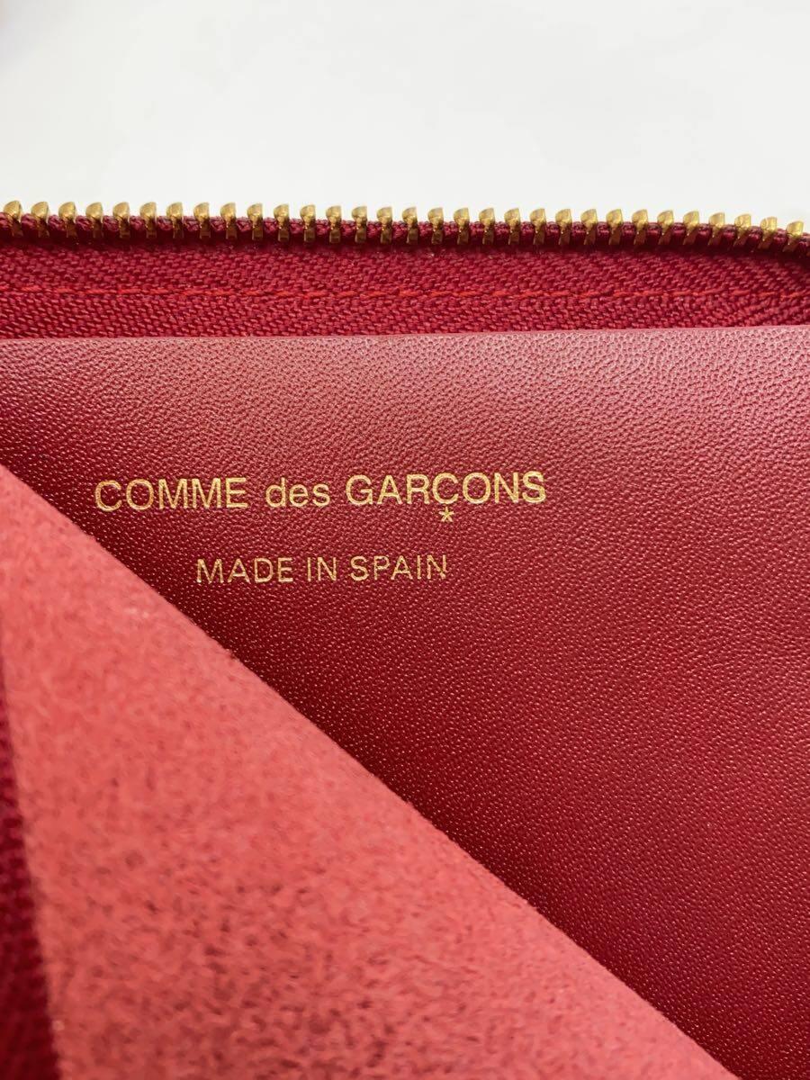 COMME des GARCONS◆コインケース/-/レッド/無地/メンズ/SA3100_画像3