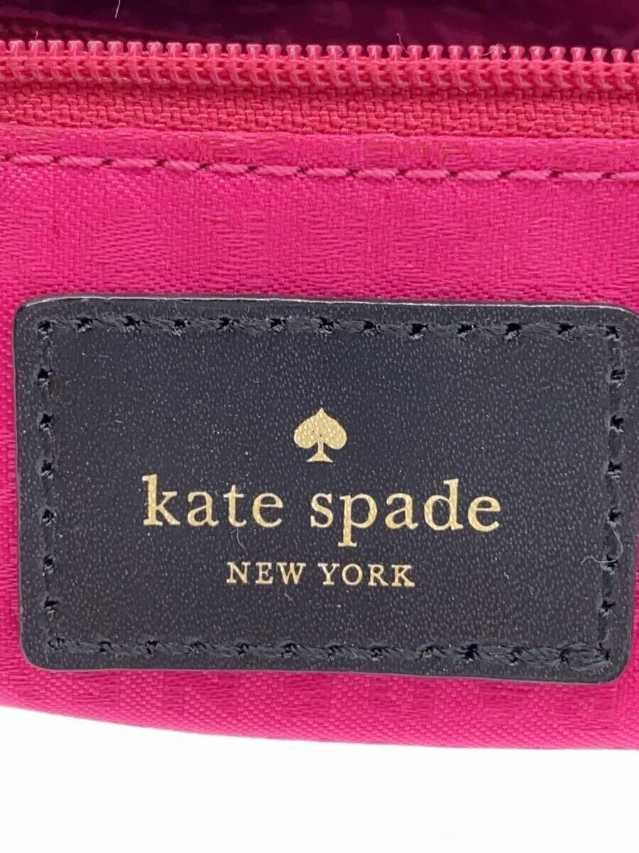 kate spade new york◆ハンドバッグ/-/WHT/ボーダー_画像5