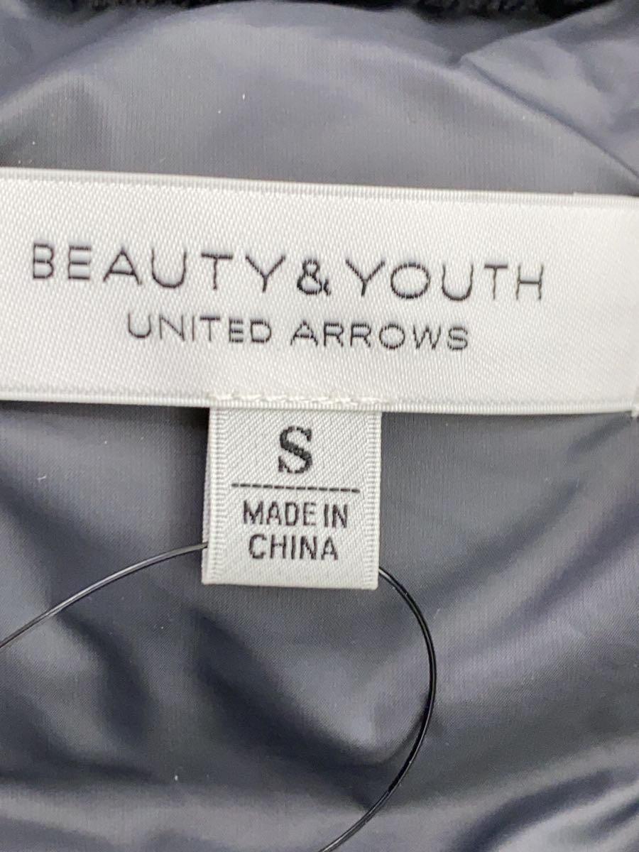 BEAUTY&YOUTH UNITED ARROWS◆ダウンベスト/S/ウール/GRY/無地/1225-133-7328_画像4