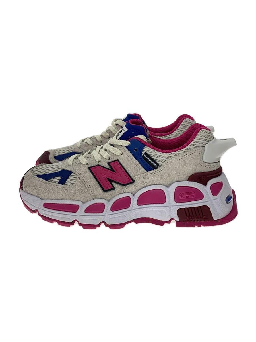 NEW BALANCE◆MS574/ピンク/26cm/ホワイト