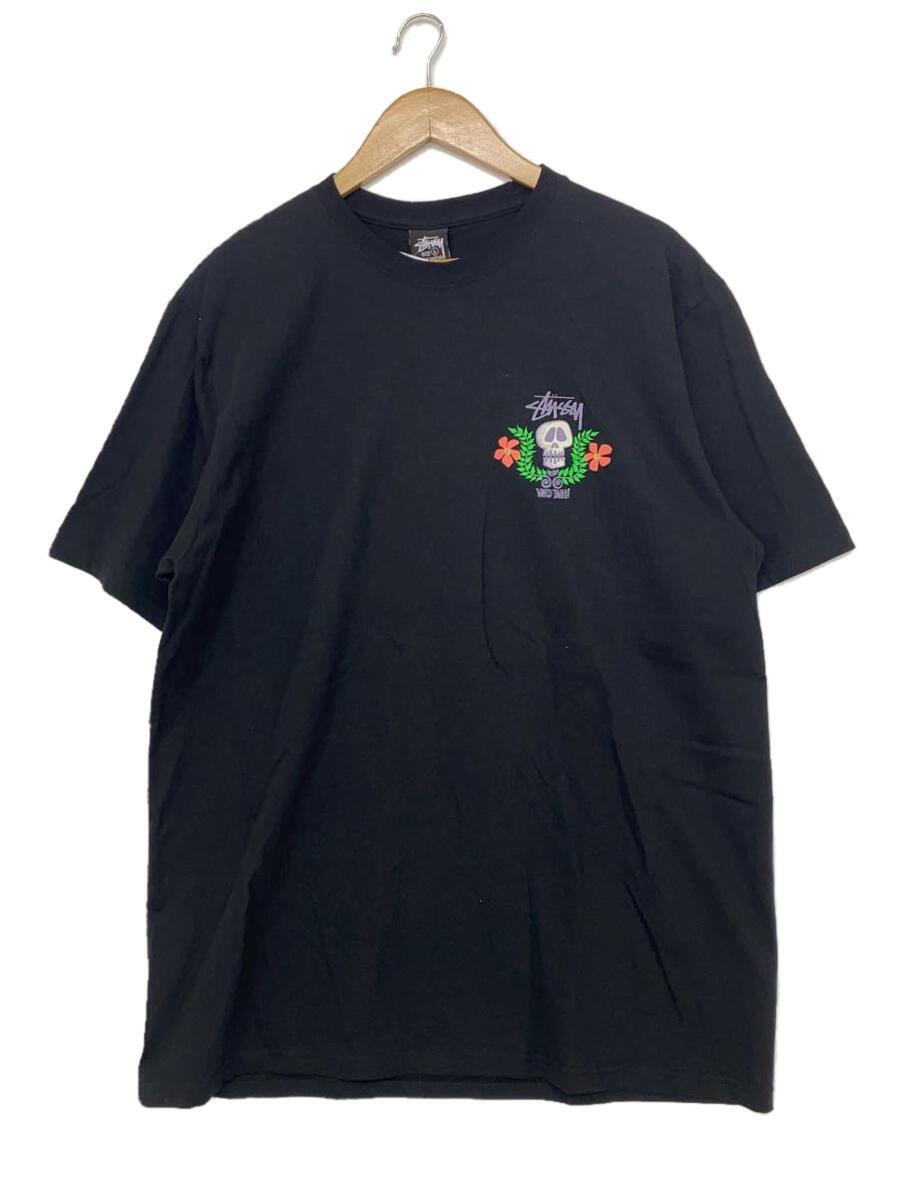 STUSSY◆Tシャツ/L/コットン/BLK/1904904