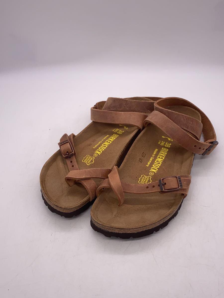 BIRKENSTOCK◆サンダル/24.5cm/BRW_画像2