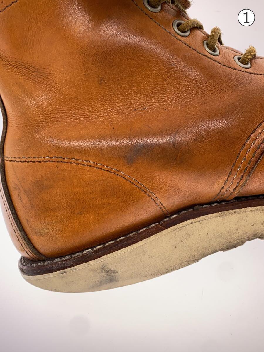 RED WING◆レースアップブーツ・6インチクラシックモックトゥ/US8/CML_画像6