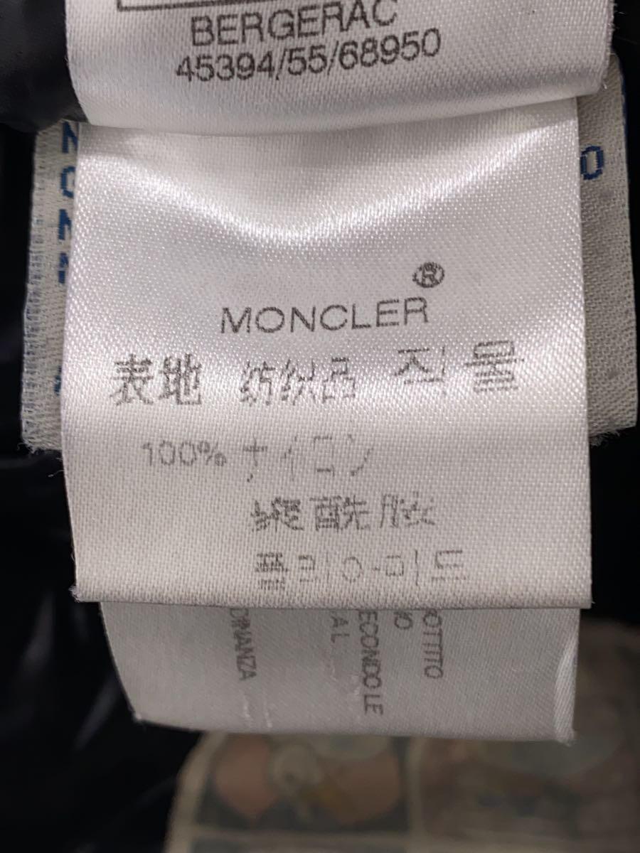 MONCLER* down jacket /0/ nylon /BLK
