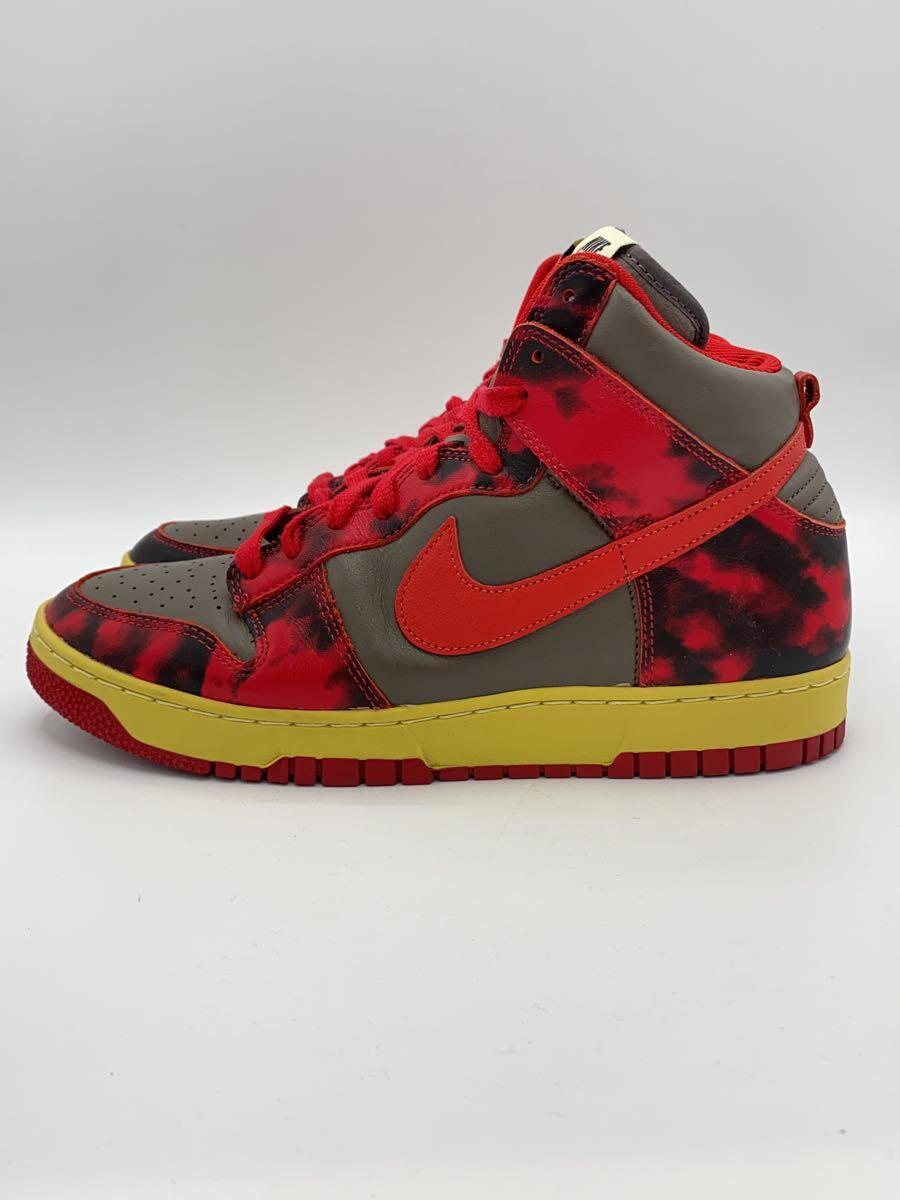 NIKE◆DUNK HIGH 1985 SP_ダンク ハイ 1985 SP/28cm/RED/レザー