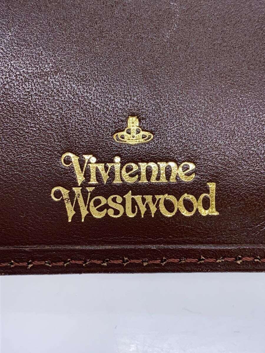Vivienne Westwood◆3つ折り財布/レザー/BRW/レディース_画像3