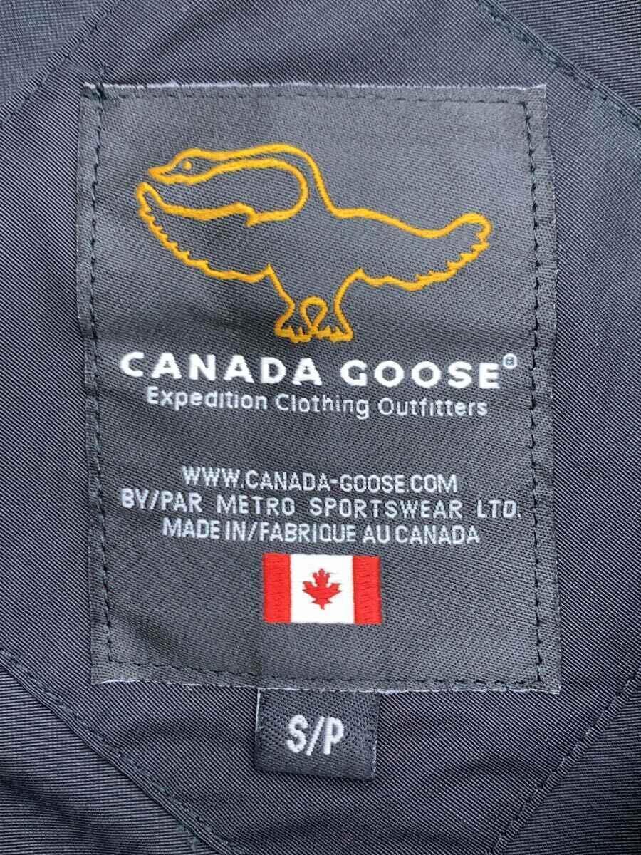 CANADA GOOSE◆ミリタリージャケット/S/コットン/BLK/3450JM_画像3