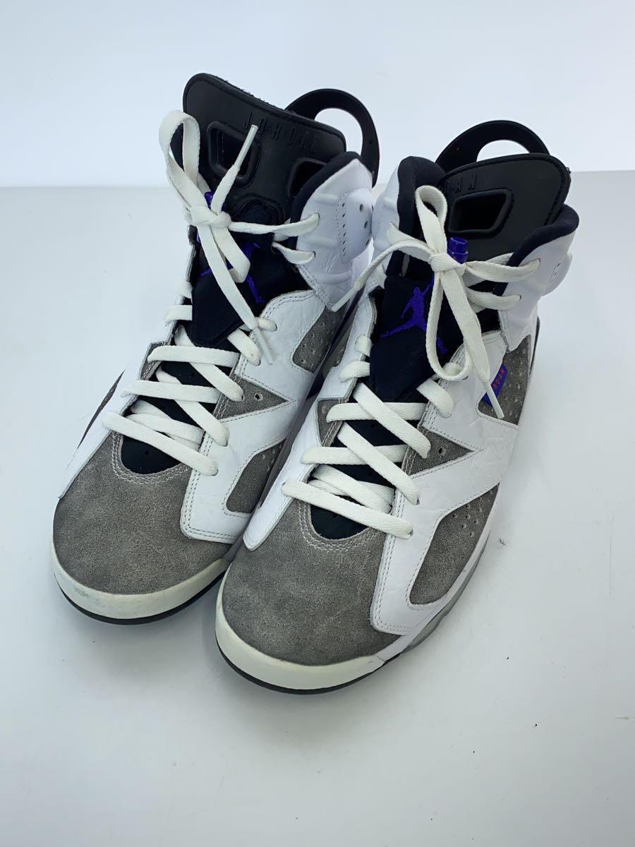 NIKE◆AIR JORDAN 6 RETRO LTR/エアジョーダンレトロ/ホワイト/CI3125-100/28cm/WHT_画像2