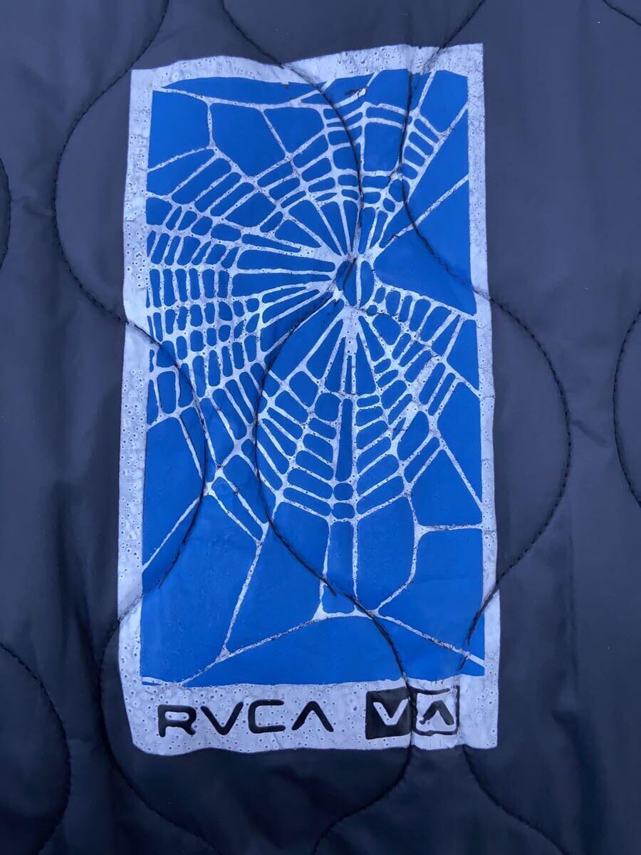 RVCA◆キルティングジャケット/M/ポリエステル/BLK_画像4