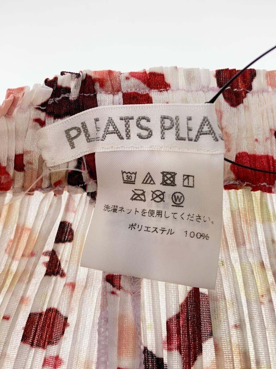 PLEATS PLEASE ISSEY MIYAKE◆ボトム/2/ポリエステル/マルチカラー/総柄/PP01-JF223_画像4