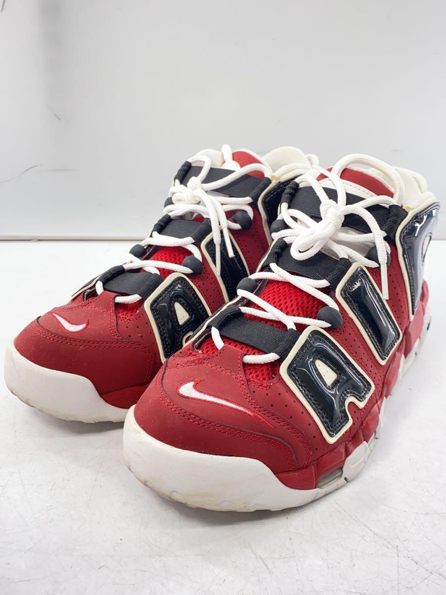 NIKE◆AIR MORE UPTEMPO 96/エアモアアップテンポ/レッド/921948-600/27cm/RED_画像2