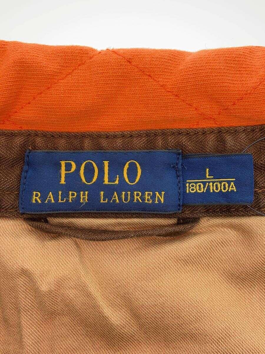 POLO RALPH LAUREN◆ジャケット/L/コットン/ORN_画像3