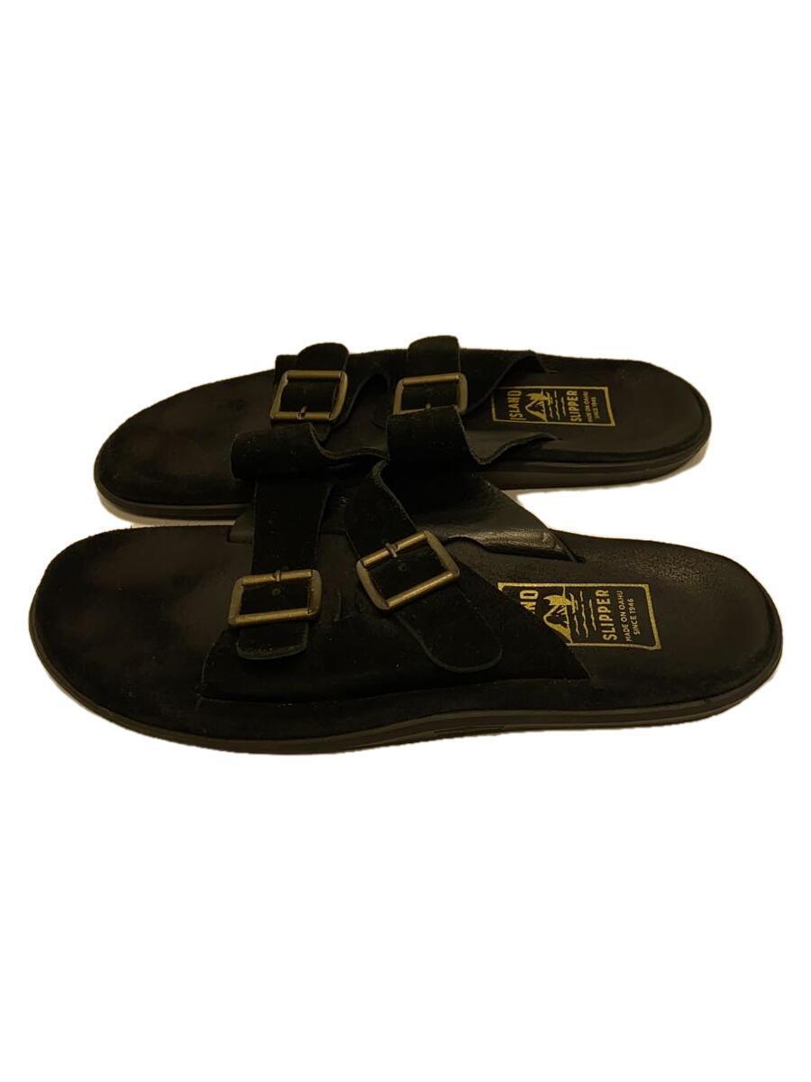 ISLAND Slipper◆サンダル/US10/BLK