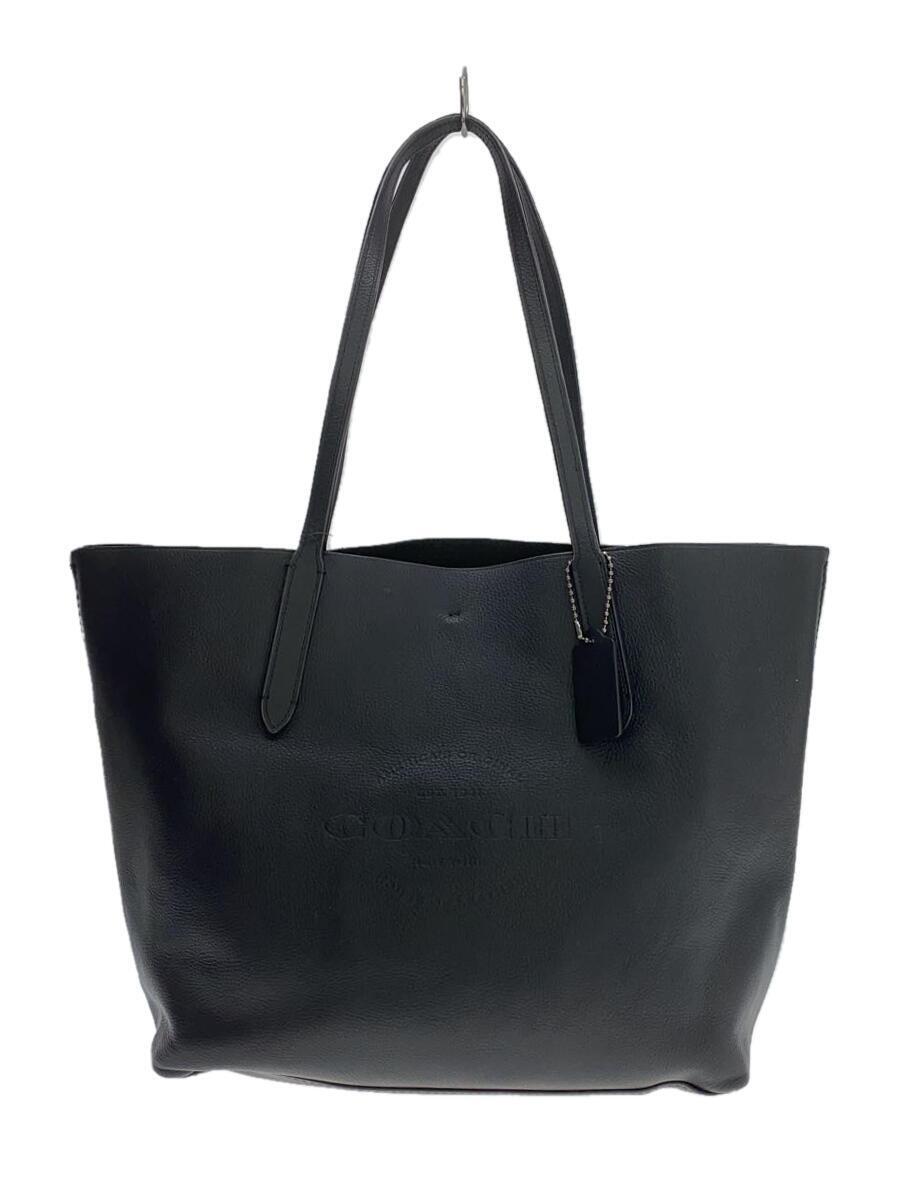 COACH◆ハドソン/ナチュラルスムース/トートバッグ/-/BLK/F59403