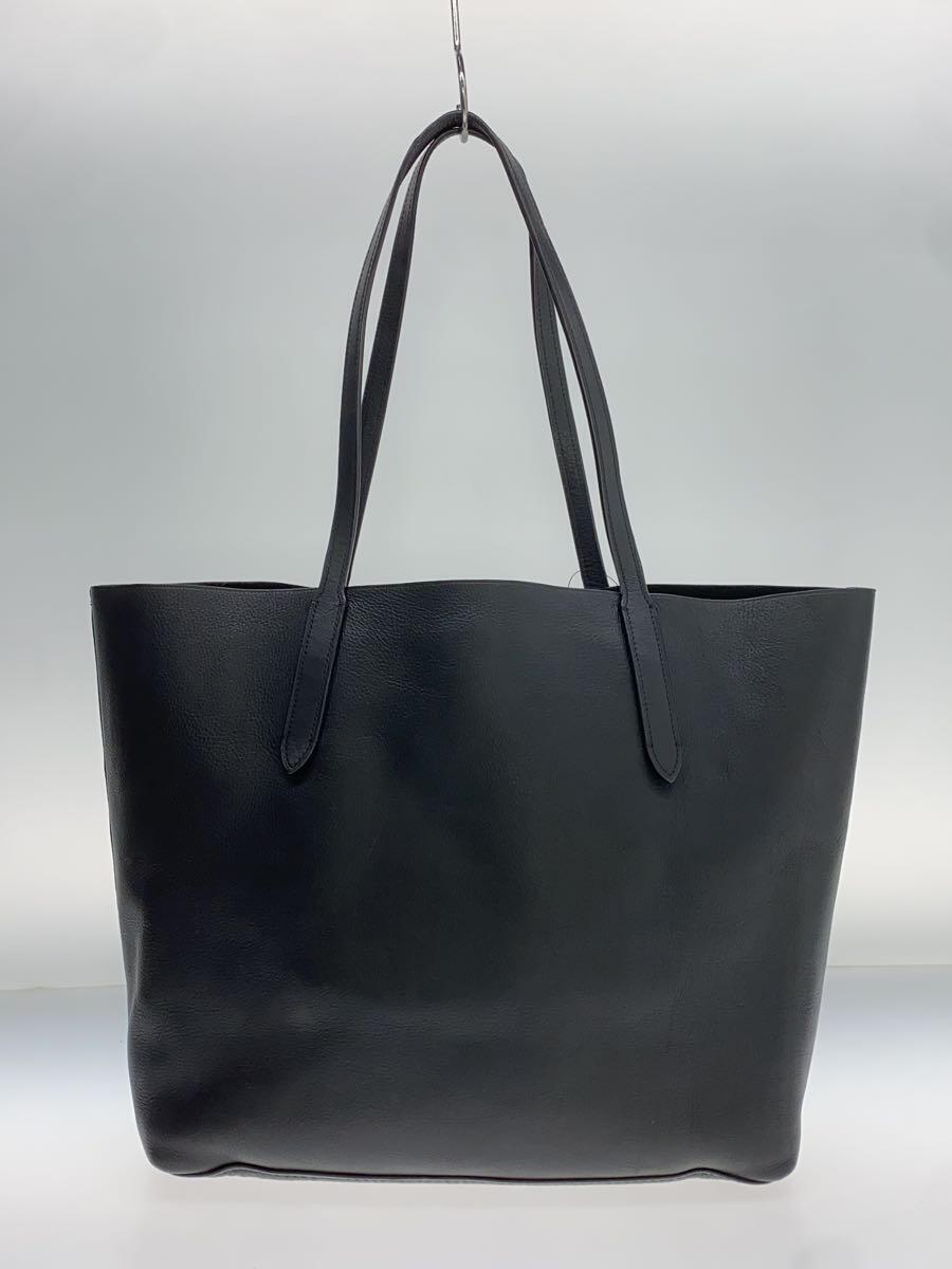 COACH◆ハドソン/ナチュラルスムース/トートバッグ/-/BLK/F59403_画像3