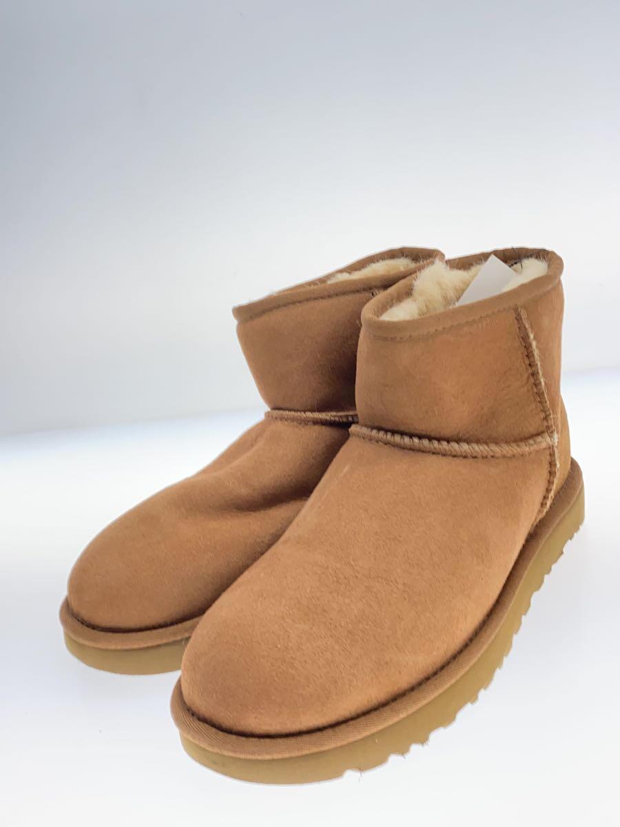 UGG australia◆ブーツ/24cm/BRW/スウェード_画像2