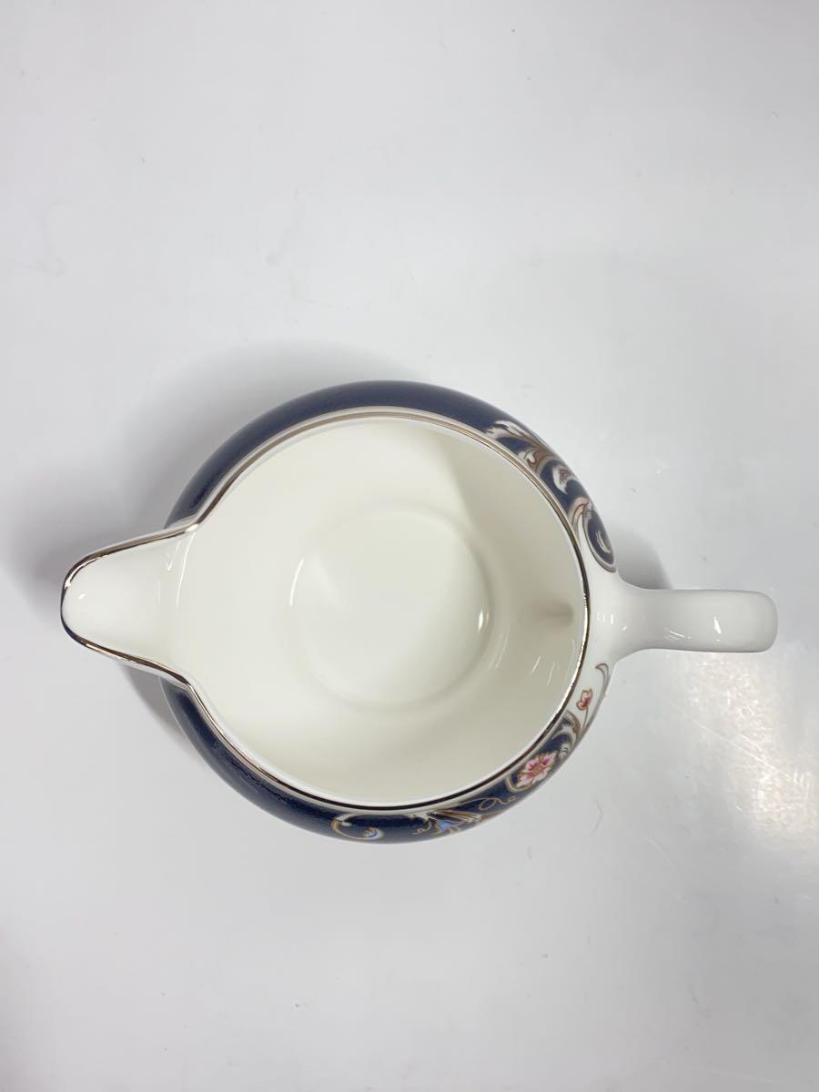 WEDGWOOD◆洋食器その他/2点セット/NVY/中古品/シュガーポット・クリーマーセット_画像9