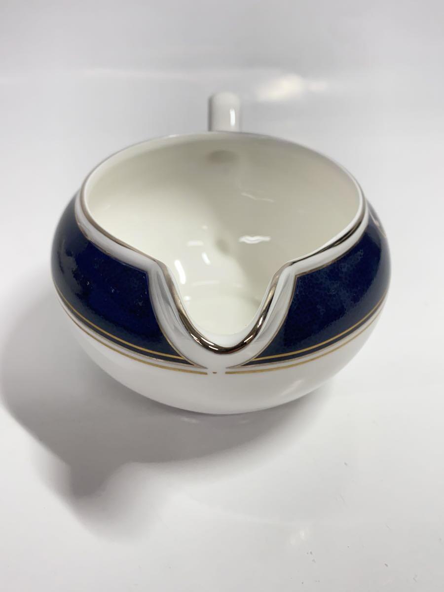 WEDGWOOD◆洋食器その他/2点セット/NVY/中古品/シュガーポット・クリーマーセット_画像7