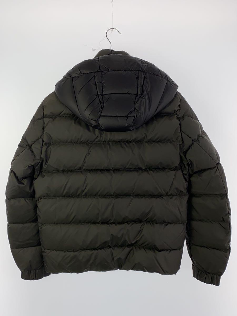 MONCLER◆ダウンジャケット/1/ポリエステル/KHK/無地/132-091-41950-05_画像2