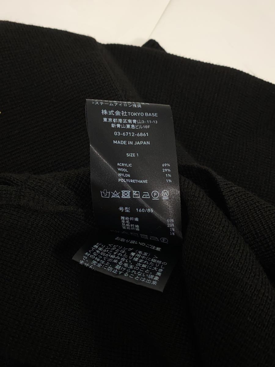 UNITED TOKYO◆セーター(薄手)/アクリル/ブラック/132630011_画像5