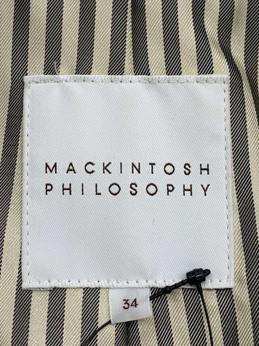 MACKINTOSH PHILOSOPHY◆コート/34/ウール/GRY/無地_画像3