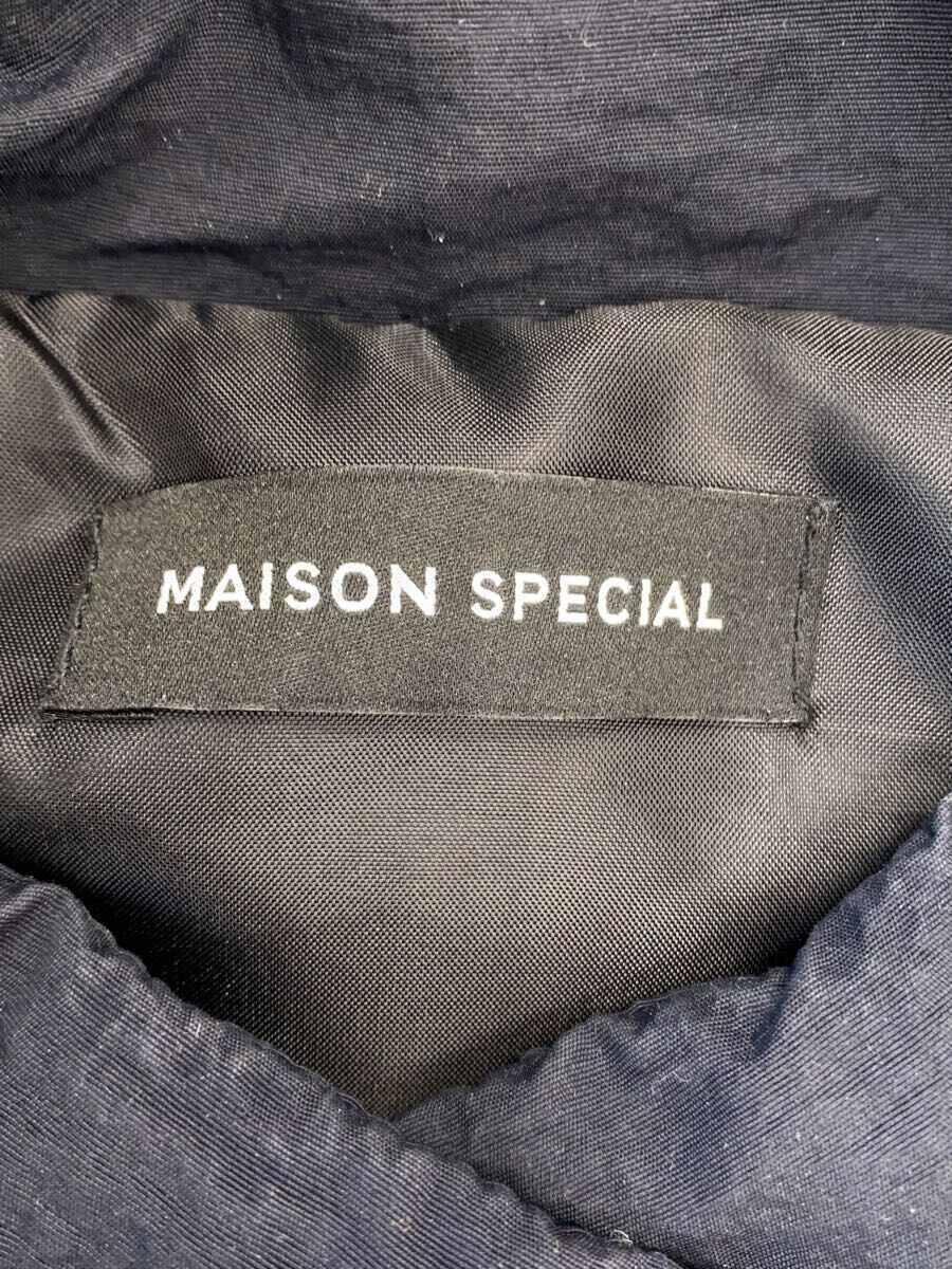 MAISON SPECIAL◆ジャケット/FREE/ナイロン/BLK/21212215401_画像3