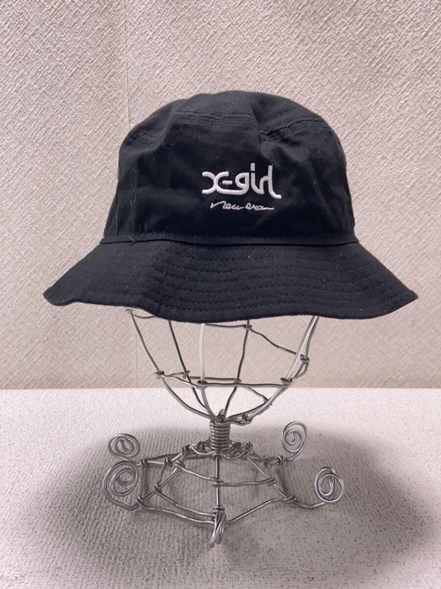 NEW ERA◆ハット/L/BLK/無地/レディース_画像1