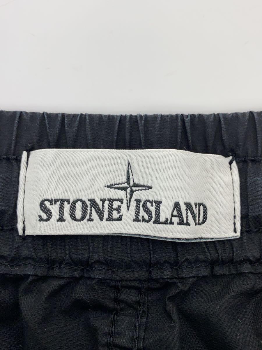 STONE ISLAND◆カーゴパンツ/コットンストレッチワークパンツ/ワッペン付/コットン/BLK/701532203_画像4