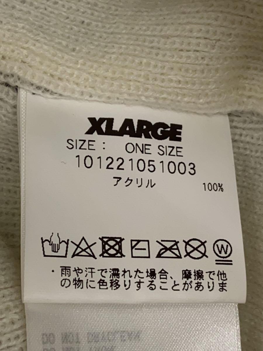 X-LARGE◆ニットキャップ/-/アクリル/BLK/メンズ/101221051003_画像4