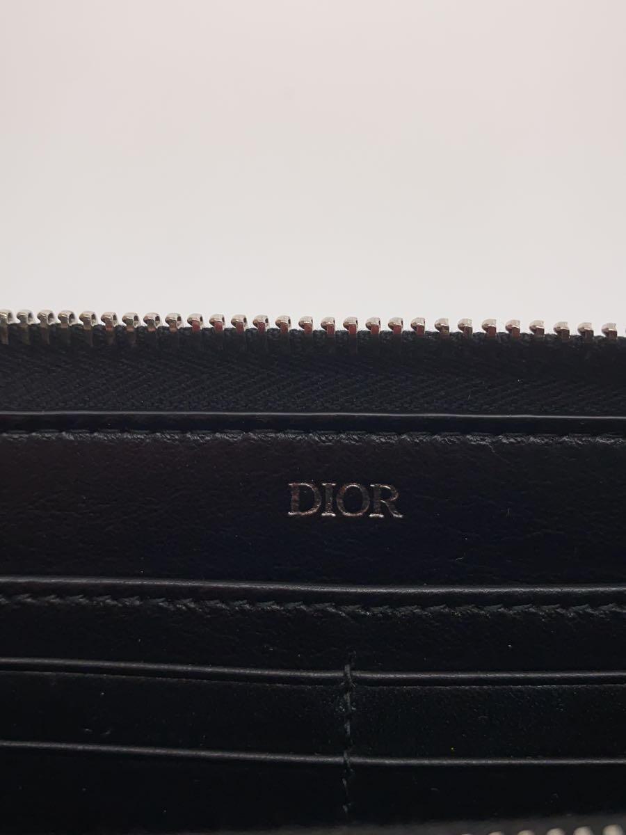 Christian Dior◆長財布/レザー/BLK/メンズ_画像3
