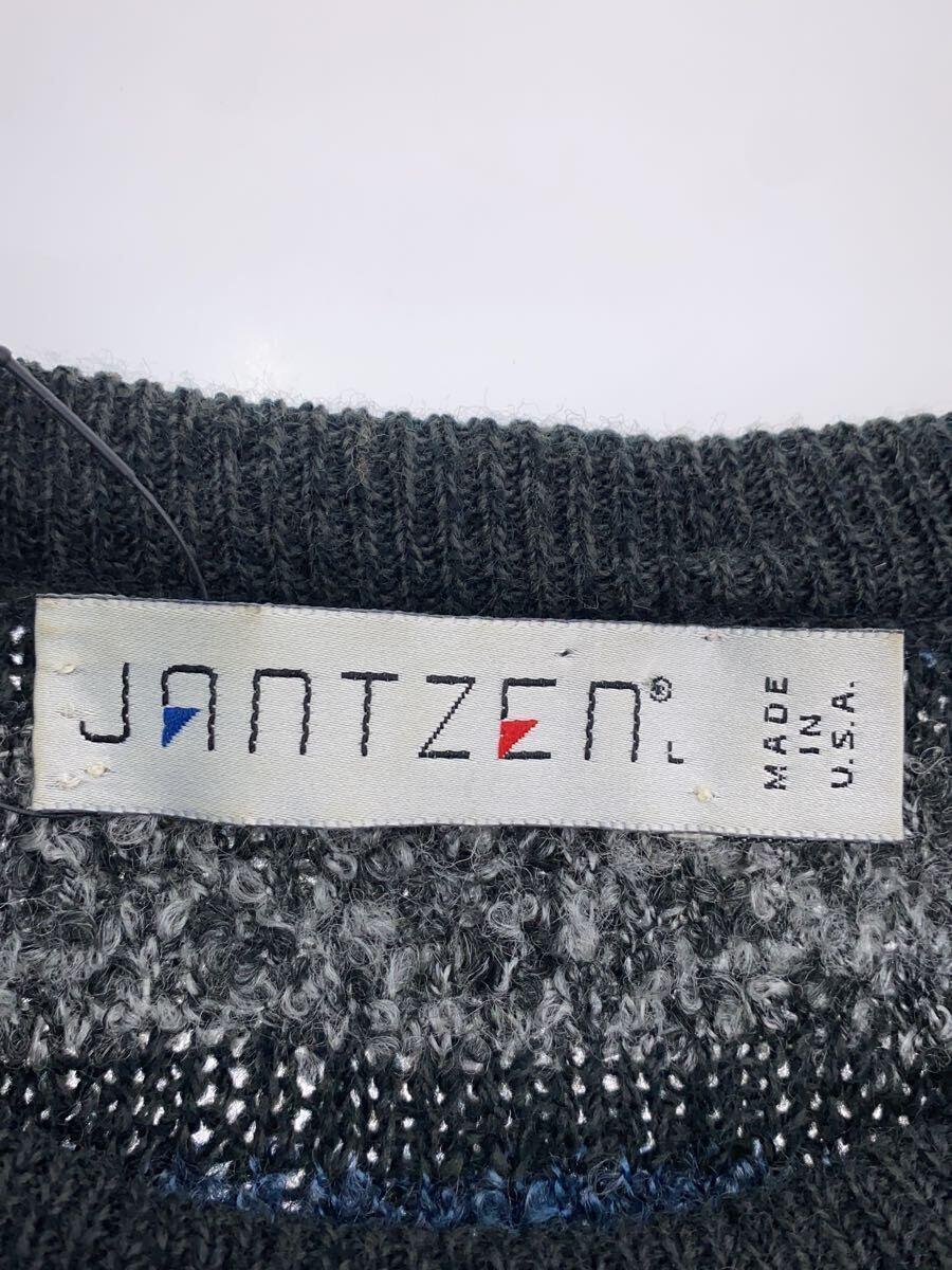 Jantzen◆セーター(厚手)/L/-/BLU_画像3