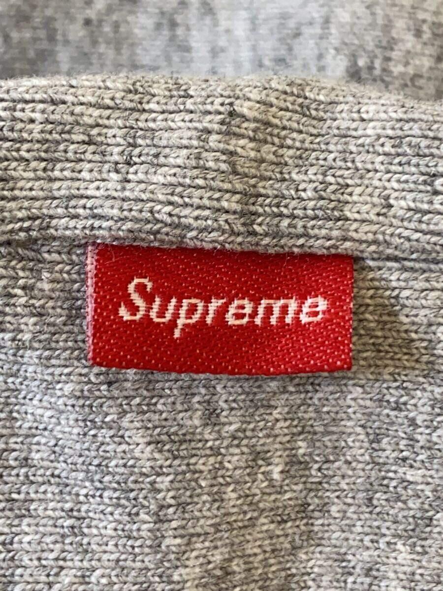 Supreme◆パーカー/L/コットン/GRY/無地/Chalk Box Logo Hooded/半タグ_画像5