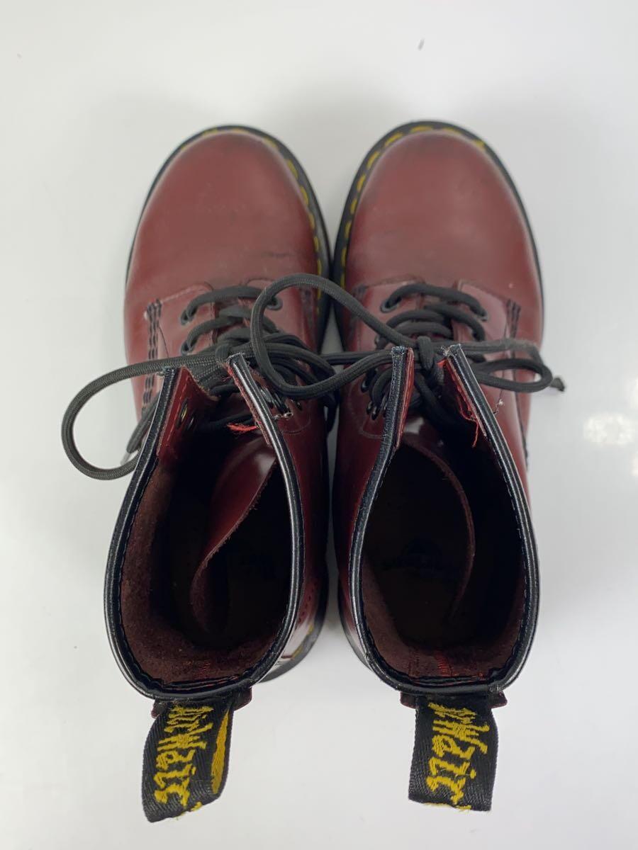 Dr.Martens◆レースアップブーツ/UK4/BRD/レザー/AW004_画像3