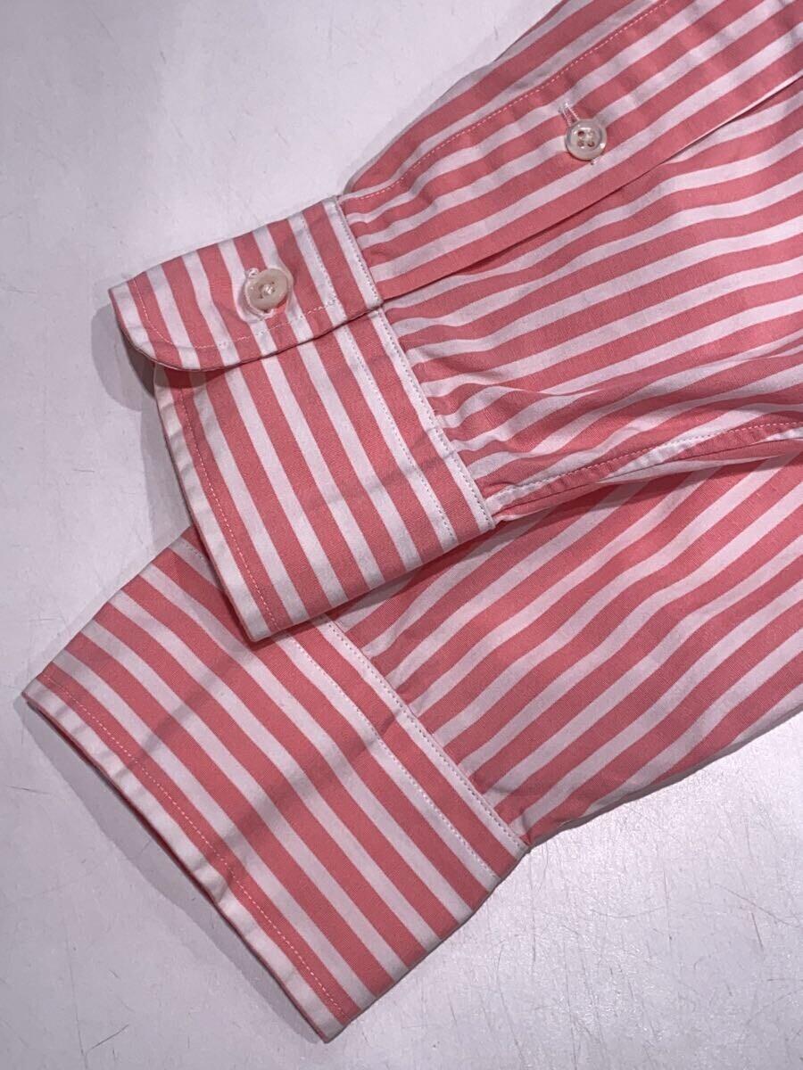 POLO RALPH LAUREN◆紺タグ/YARMOUTH/長袖シャツ/34/コットン/PNK/ストライプ_画像4