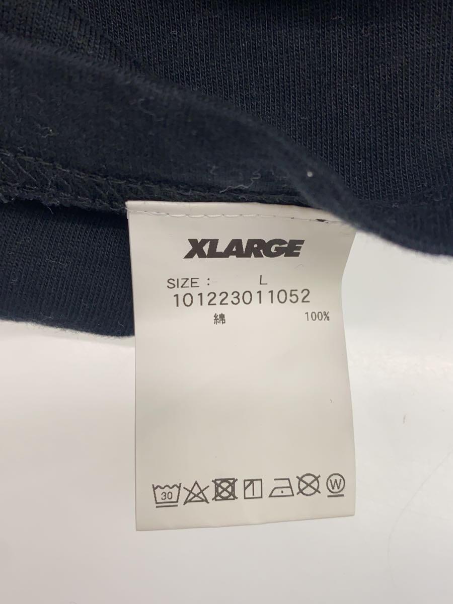 X-LARGE◆×MONICHIKI S/S TEE/Tシャツ/L/コットン/BLK/101223011052_画像4