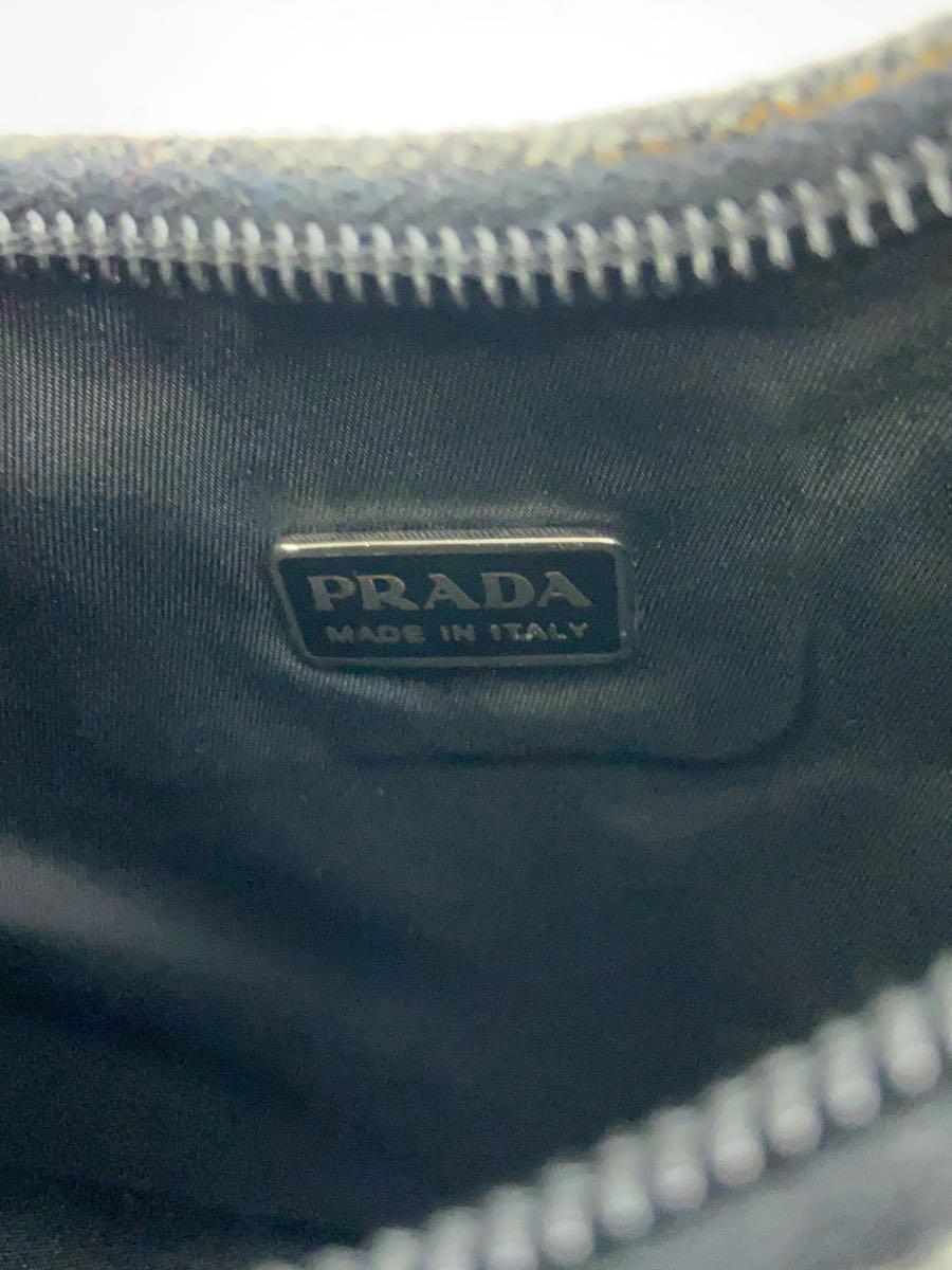 PRADA◆ショルダーバッグ/ウール/GRY_画像5