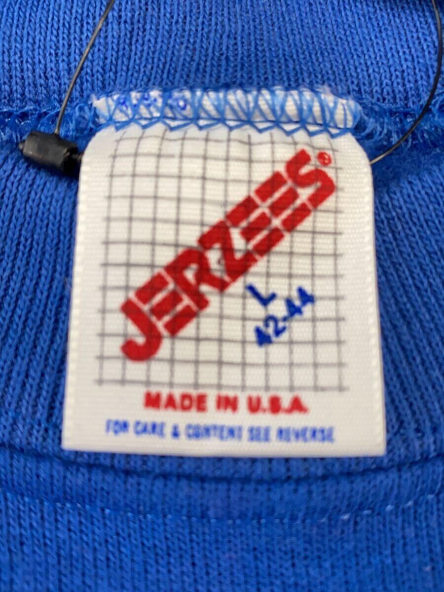 JERZEES◆90s/Metro goldwyn Mayer/スウェット/L/コットン/BLU_画像3